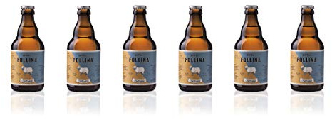 Birra Follina - la Follinetta - Birra Artigianale Belgian Saison non filtrata e non pastorizzata - 33cl - Gradazione Alcolica 5.0% - Prodotta in Italia (6)