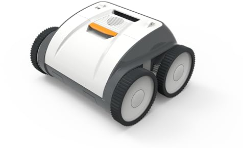 Bestway Robot Piscine Autonome Ruby - Nettoyage Fond et parois - 8x4 m Max