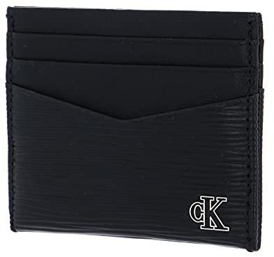 Calvin Klein CKJ Enamel Plaque Cardcase 6CC Black