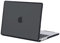BlueSwan Cover compatibile con MacBook Pro 14 Pollici 2024 2023 2021 Pro/Max M4 A3112 A3185 A3401, M3 A2918 A2992, M2 A2779, M1 A2442, Anti-crepa Custodia Rigida in TPU Anti-impronte - Nero Opaco