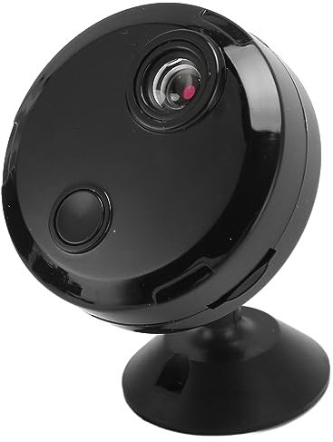 Dpofirs HD Wifi Remote Control Camera 1.8 Inch Mini Size 160° Wide Angle Lens, Mini Camera Low Power Technology 1000 MAh Battery, Camera Wifi Intelligent Night Vision Wireless Connection