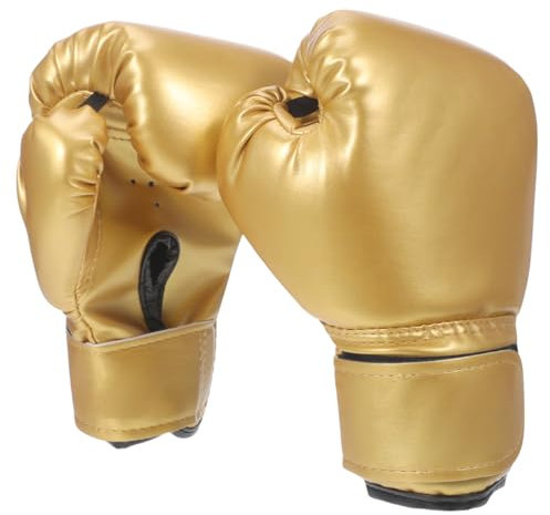 IMIKEYA Kinder Boxhandschuhe 5-12 Jahre - Jungen Mädchen Boxing Gloves goldene Box Handschuhe Kickboxen für Boxsack Kickboxing Muay Thai