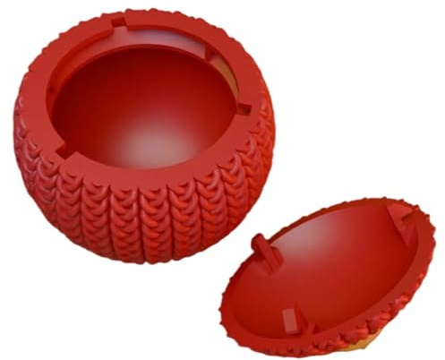 Générique Återanvändbara dekorationsbollar | Uppsättning återanvändbara dekorationsbollar | 3D-tryckta trädbollar med förvaringslåda för festivaler