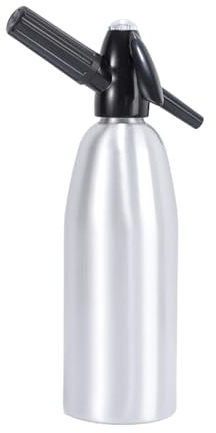 Macchina per acqua frizzante | Gorgogliatore a sifone per soda riutilizzabile | Distributore manuale di bevande per cocktail di succo Seltzer | Distributore automatico di bevande portatile per il banc
