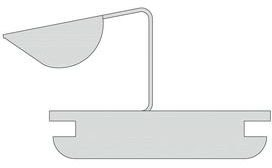 Knauf Stützenclip für CD-Profile 60/27 25 Stück