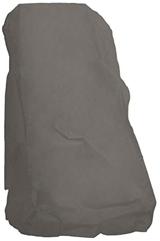 AFP Gartenmöbel Schutzhülle Hochlehner Sessel, Taupe-grau, 110x 90x 80cm - Gartenmöbel Abdeckung WOODSAFE - atmungsaktive Schutzhaube/Abdeckplane / 2 Jutesäckchen Gratiszugabe