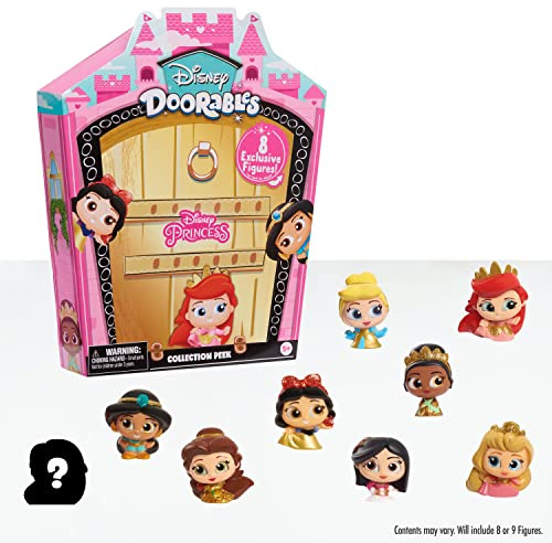 Disney Collection Princesses Doorables, 8 Figurines Surprises, Jouets pour Enfants de 5 Ans et Plus par Just Play