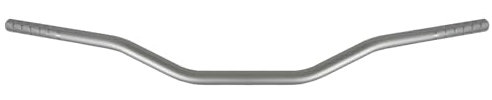 Guidon Accossato Silver en aluminium compatible avec YAMAHA TDM de 1991 à 2002 (CC 850) - 4TX/H442 - Diamètre Ø22 mm - Pliage bas