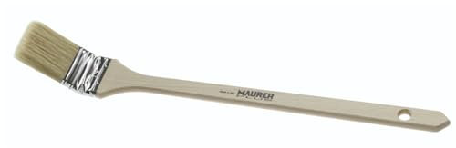 Set 12 Pennello Per Radiatori Maurer Plus Setola Mm 60 Manico Legno Colori Pennelli