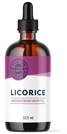 Vimergy Licorice Root Extract, 57 Servings– Licorice Supplement – Licorice Drops – Licorice Extract Vegan Supplement – Formulated Without Sugar or Binders – Non-GMO & Gluten-Free (115 ml)