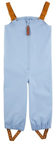 Sterntaler unisex - barn Baby- och småbarnsutrustning Regenhose Mit Reißverschluss, Verstellbaren Trägern, Ungefüttert Uni