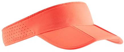CEP - Running Visor | Leichte Faltbare Visor Cap mit Sonnenschutz und gebogenem Sonnenschild in Coral in Unisex in one Size