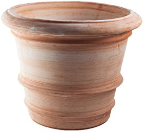 Pflanzgefäße Blumentöpfe Übertöpfe aus italienischem Terrakotta -Tolle Variationen- Absolut Frostfest (Classica, 36cm)