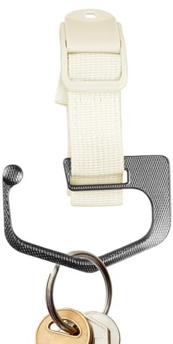 Vllold Praktischer Kinderwagenhaken, Motorrad-Organizer, Haken-Clip, Mommy-Haken, Kinderwagen-Zubehör, Organizer für Geldbörse, Headsets, Gepäck