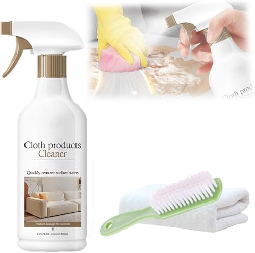 Spray detergente senza lavaggio per divani, detergente per tappezzeria per mobili, detergente e detergente per materassi, per tappezzeria per auto, moquette, tappeti, materassi, sedie da pranzo