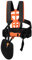 Bindokun Tragegurt Motorsense, Universal Schultergurt Freischneider, Doppelte Schulter Tragegurt Freischneider, Nylon Verstellbarer Tragegurt für Motorsense für Garten Gras Rasentrimmer (Schwarz)