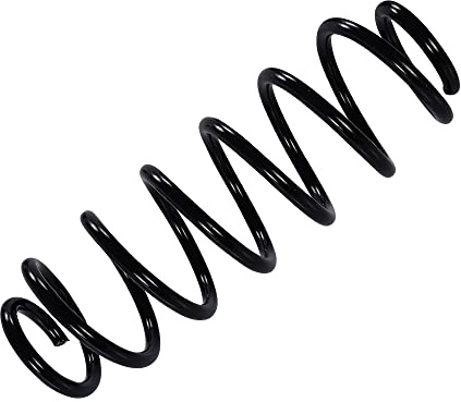 BESTPRICE 1 x Muelle suspensión trasera Muelle helicoidal compatible con AUDI TT (8N3), A3 (8L1), SEAT LEON (1M1), TOLEDO II (1M2), VW NEW BEETLE (9C1, 1C1), GOLF 4 (1J1)