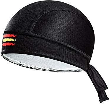 ShopINess Bandana de Cyclisme Vélo Bandeau Sport Foulard Respirant sous Casque Moto - Espagne