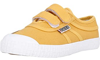 Kawasaki Barn original sko med kardborreband sneakers låg, 5005 Golden Rod, 32 EU