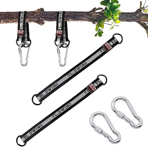 Tarocat Hängematte Befestigung, 55cm Schaukel Befestigung, Hängesessel Schaukelaufhängung, Hängematte Gurte, Gurte für Schaukel, Hält bis zu 150kg