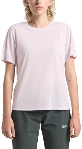 Jack Wolfskin Damen Vonnan S/S W T-Shirt, Pale Lavendar, M EU