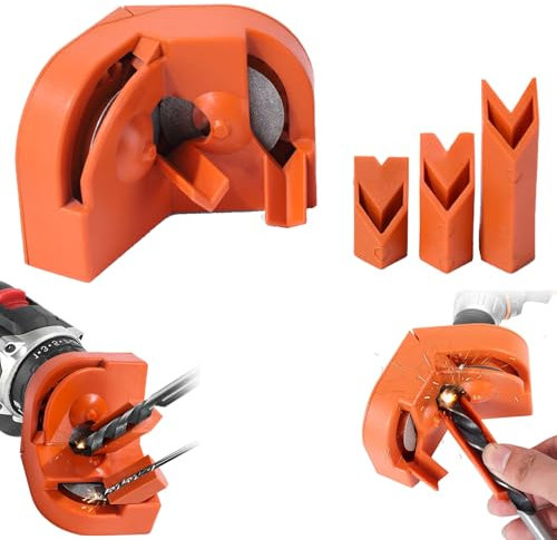 Affilatore Punte Trapano Multiuso, Affila Punte Trapano ad Anello Portatile per Acciaio Temprato, Carburo di Cobalto