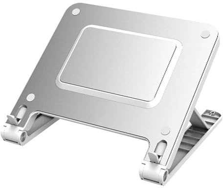 snabbkylfläkten Laptop Semiconductor Cooler 17 Tums Hopfällbart Stativ I Aluminiumlegering Ultra Tyst Kylning Höjdjusterbar För Laptoptillbehör Laptopställ med