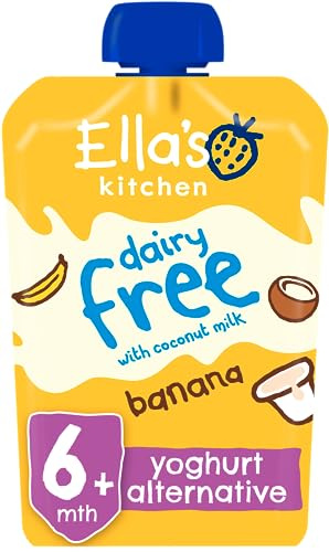 Ella's Kitchen Dairy Free Banana Yoghurt Alternative From 6 Months