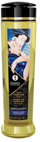 Shunga Masaje Seducción Olie Medianoche Flor 240 Ml 260 g