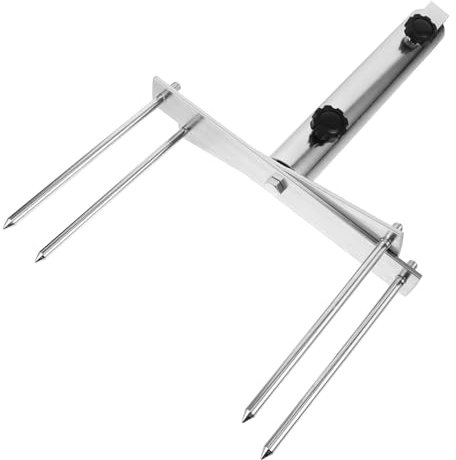 Happyyami Base per Ombrellone da Spiaggia Ancoraggio in Ferro Supporto per Ombrellone da Esterno Ancoraggio per Terreno Sciolti