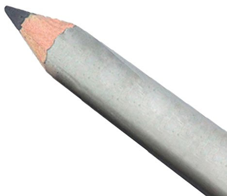 Crayon à sourcils étanche sourcils stylo avec pinceau maquillage 2-en-1 accessoires cosmétiques outil maquillage(Gris)