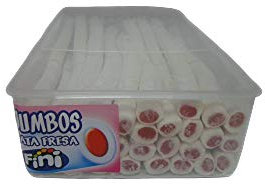 Rellenitos nata fresa grandes Fini Jumbo