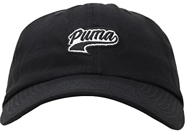 PUMA Casquette Logo Script, Noir, Taille Unique
