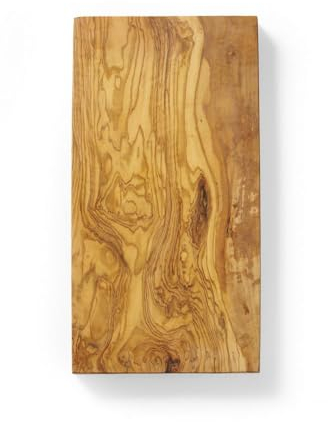 HENDI Tagliere rettangolare in legno di olivo, ca. 350x180x(H)18mm
