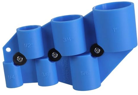 Jauges de profondeur de tuyau - Outil de mesure de tuyau d'eau - Accessoire général de tuyau facile à utiliser pour l'amélioration de la maison