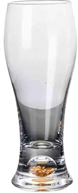 CFY652 Vasos Agua Vasos de cerveza cristal, vaso pinta 11/16 oz for artesanal Vaso de Cristal(Pequeño)