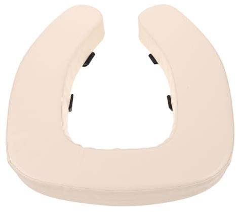 PACKOVE Cojín Acolchado Grueso para Asiento de Inodoro Elevador con Esponja de Alta Densidad, Funda Cómoda para Asiento Alargado y Redondo, Tapa Wc para Personas Mayores y Movilidad