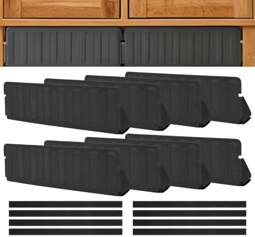 Under Sofa Block, Non-Slip Barrier with Inserts, Set of 8 Pieces Blocks Under the Sofa – for Chair, Wardrobe, Reclining Chair, Home Office, Living Room, Kitchen Room
