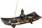 Zen Garten Buddha Räucherstäbchenhalter Bronze Vintage Buda Figuren Deko Weihrauchbrenner Tabletop Räucherstäbchenhalter für Wohnkultur Meditation Entspannen Sie Sich