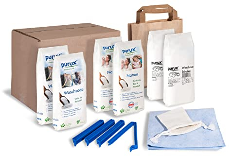 purux nachhaltiges Waschmittel und Reinigungsmittel Bundle