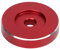 Adaptateur D'enregistrement, Adaptateur de Platine Tourne-disque en Aluminium RPM Accessoire de Gramophone pour Platines Vinyles(Rouge)
