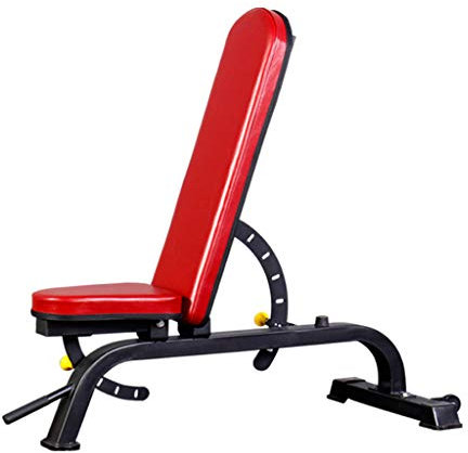 Hantelbank, Standard-Hantelbänke, Hantelbank, verstellbare Fitnessbänke, Sit-Ups für Männer und Frauen, Heim-Fitness-Stuhl, für Heim-Fitnessstudio, redolympische Hantelbänke