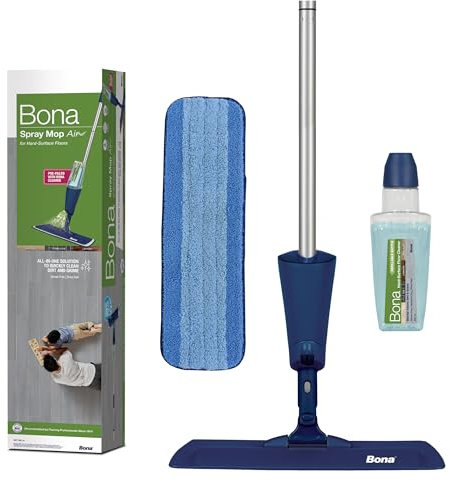 Bona Spray Mop Air Kit for Hard-Surface Floors, Blue