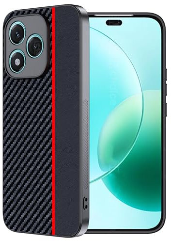 FDHYFGDY Funda para Honor 400 Lite Carcasa，Resistente a Golpes y Arañazos，Fundas Ultrafina para teléfono de Fibra de Carbono Compatible con Honor 400 Lite Funda