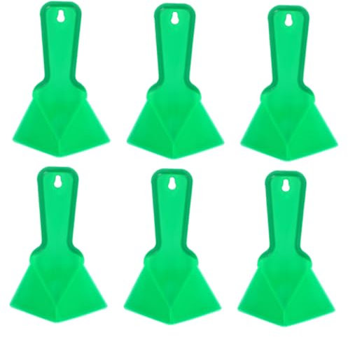 GETAJGHSD Paleta De Plástico Para Esquinas De Paneles De Yeso (6 Unidades) Herramienta Para Acabado De Masilla Diseño Ergonómico Uso Interiores y Exteriores Alta Durabilidad y Precisión
