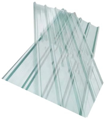 Lamiera ondulata FRP, tegole termoisolanti, pannelli for tetti in policarbonato, lastre for tetti traslucide in fibra di vetro, for illuminazione naturale(100cm-10 pieces,0.12cm)