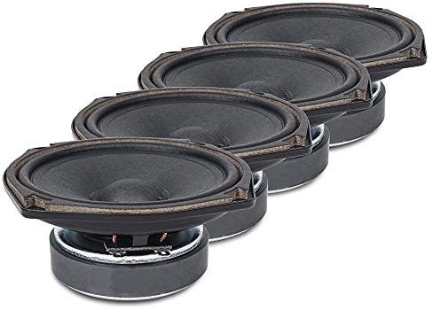 Sound Town 4-Pack 5 Full Range Speakers, Replacement Drivers for PA, DJ, Column Speakers (STLF-C4-4PACK)