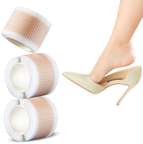 3 Rolle Hydrokolloid Pflaster Rolle, Blasenpflaster, Blister Pads Gel Pflaster für Blase Fuß Schutz, Selbstklebender Wasserfestes Hydrokolloid Wundpflaster Atmungsaktive & Hautfreundlich Wundauflagen
