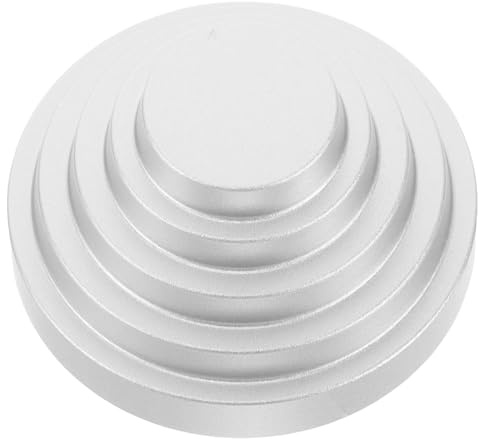 Mipcase Peso Estabilizador para Discos de Vinilo Diseño de Aluminio Duradero, Accesorio para Tocadiscos y Ajuste para Discos de 7 Pulgadas