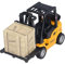 Jouet de Chariot élévateur, Jouet de Véhicule de Chariot élévateur de Construction D'alliage et de Plastique pour Les Enfants de Plus de 3 Ans